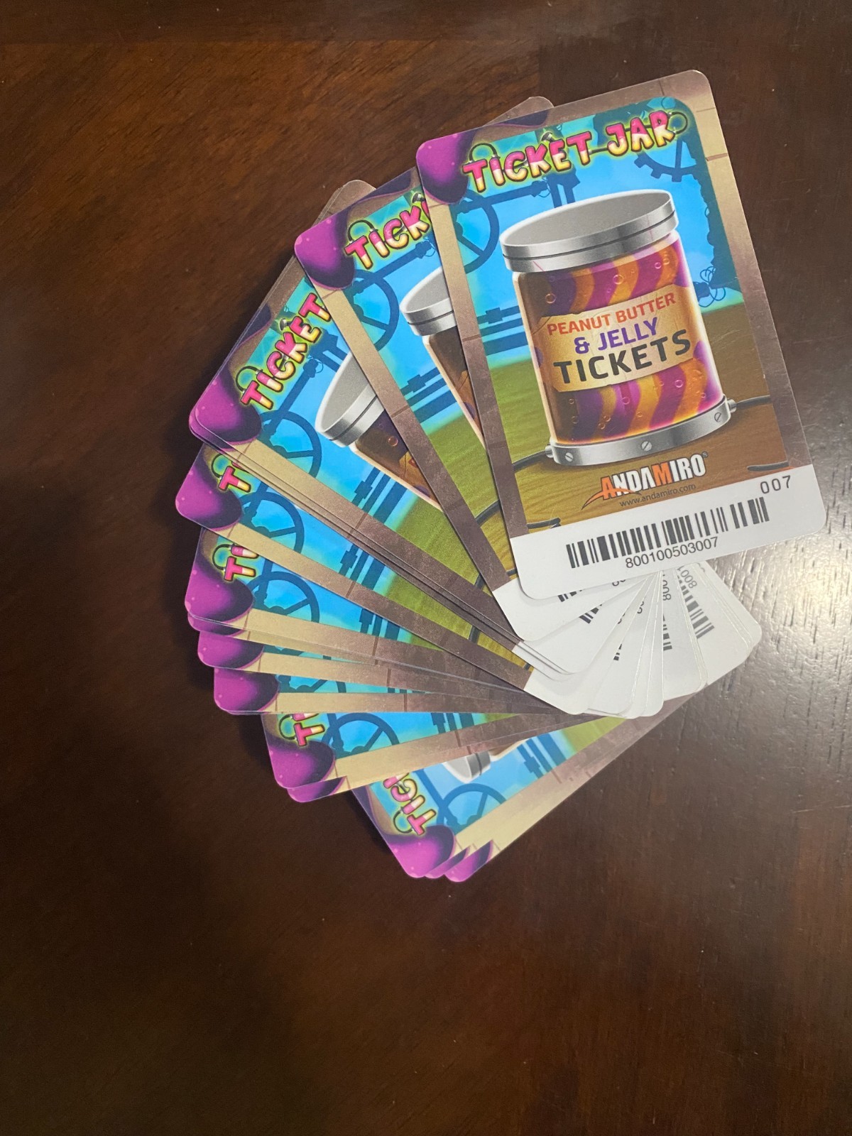 CEC Minions Jelly Lab Ticket Jar PB&J Card
