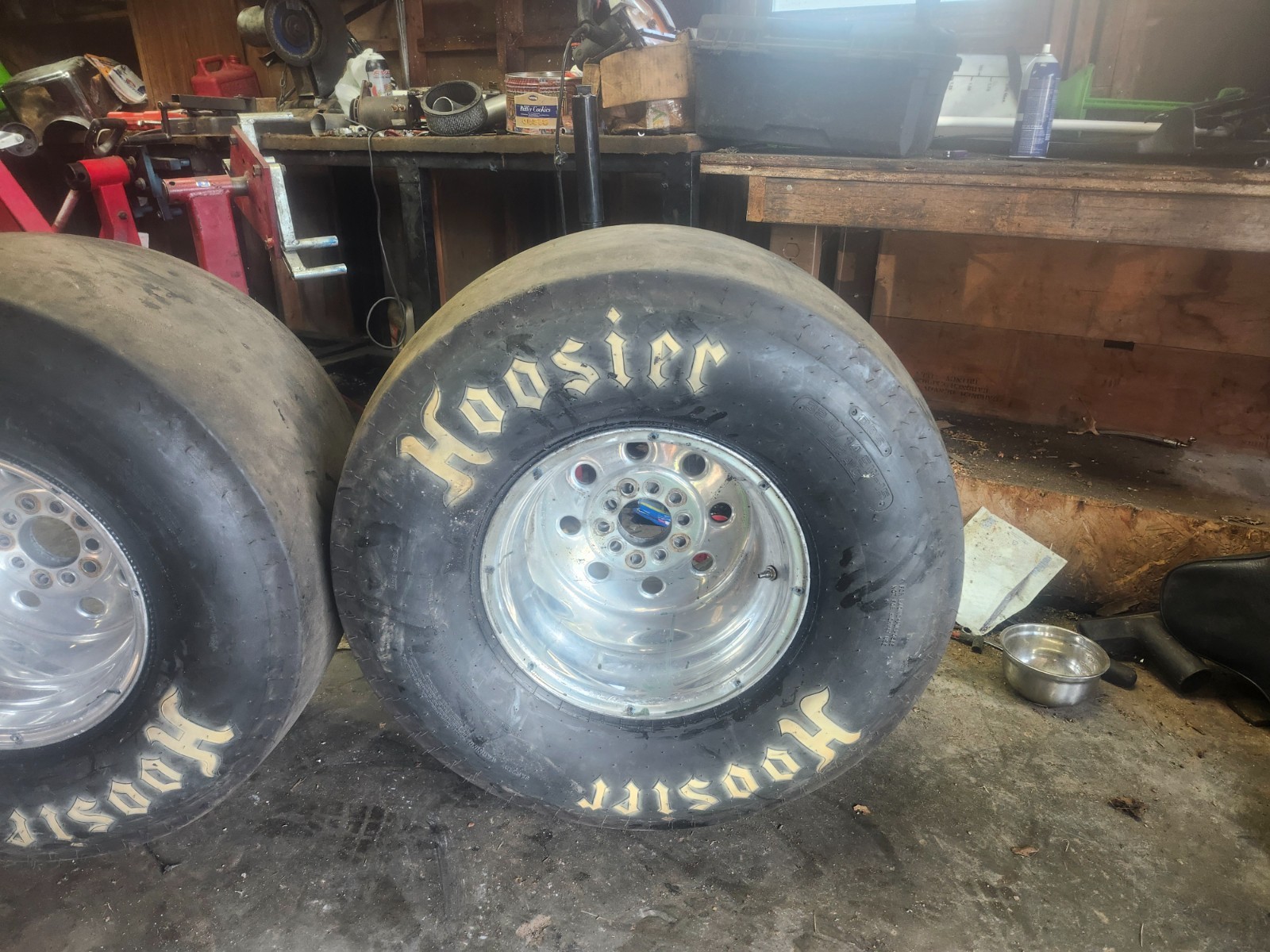 weld draglite wheels with Hoosier tires