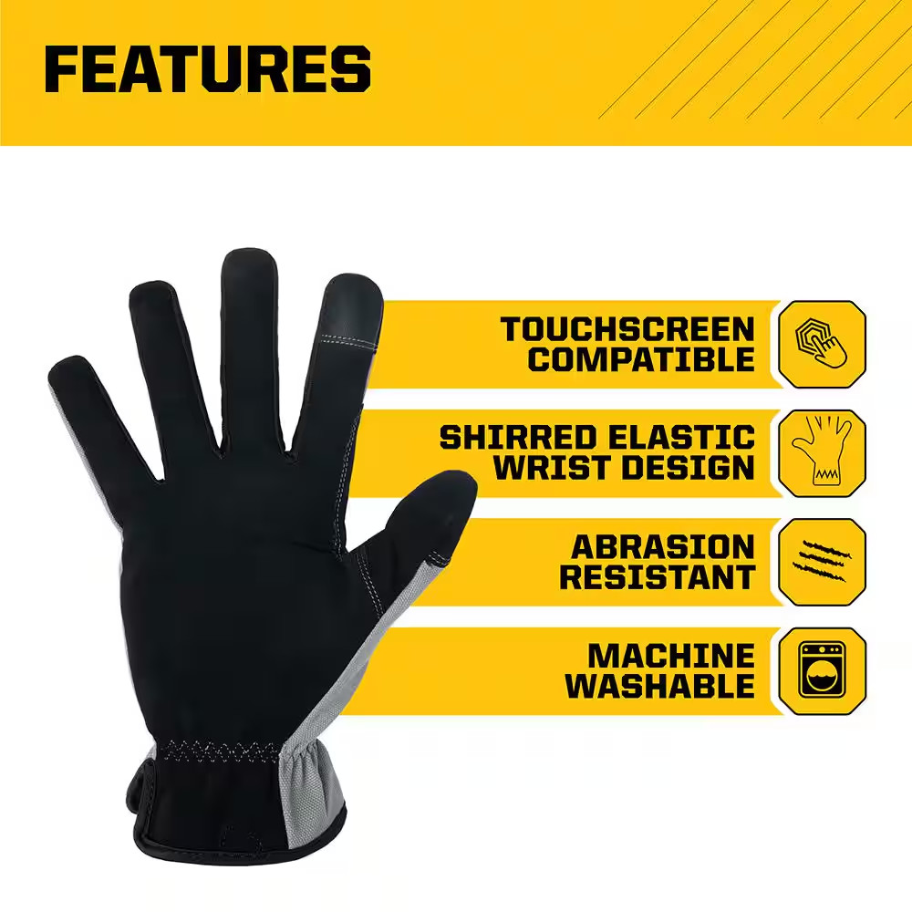 Large Duck Canvas Utility Glove