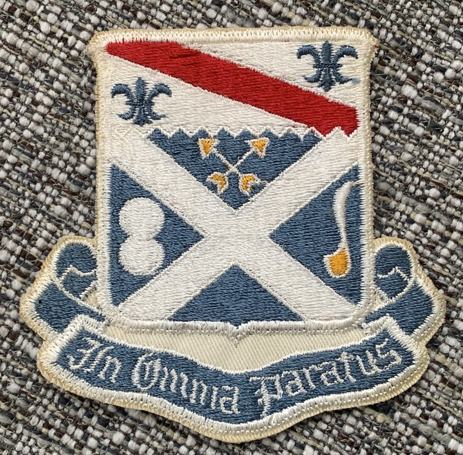 Military Patch US Army 18th Infantry Patch Military IN OMNIA PARATUS Vintage