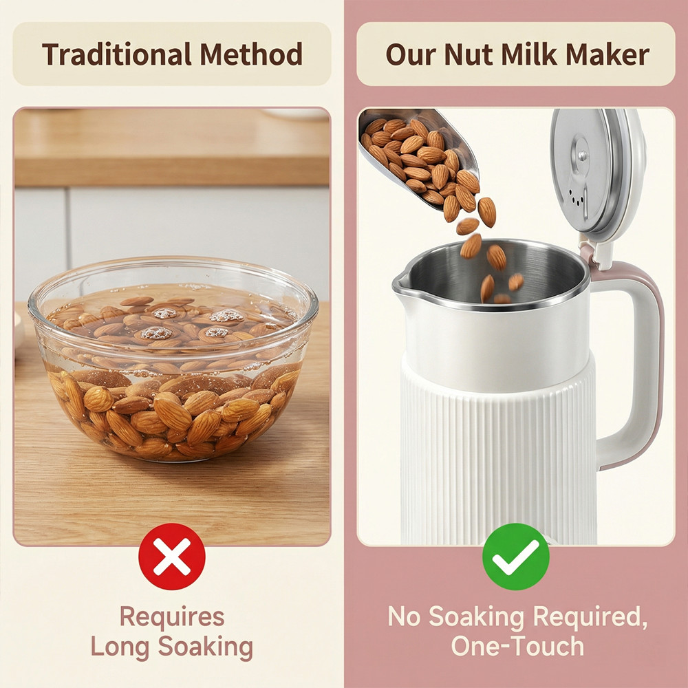 Multifunctional 8 in 1 Nut Milk Maker Blender 27oz Automatic Soy Machine