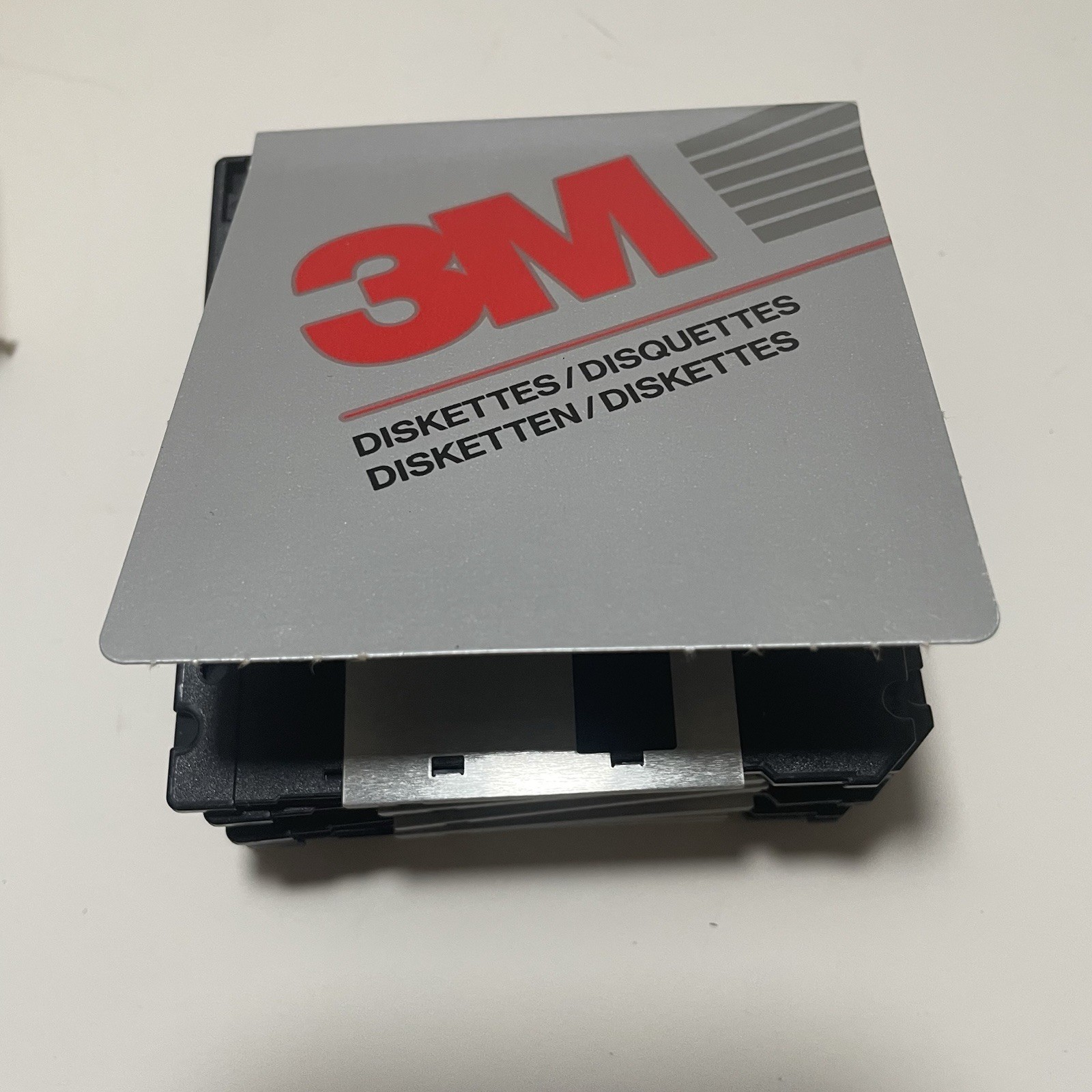 3M 3.5” Floppy Disks DS HD 1.44MB Lot of 9w/ Box Vintage Fast Shipping