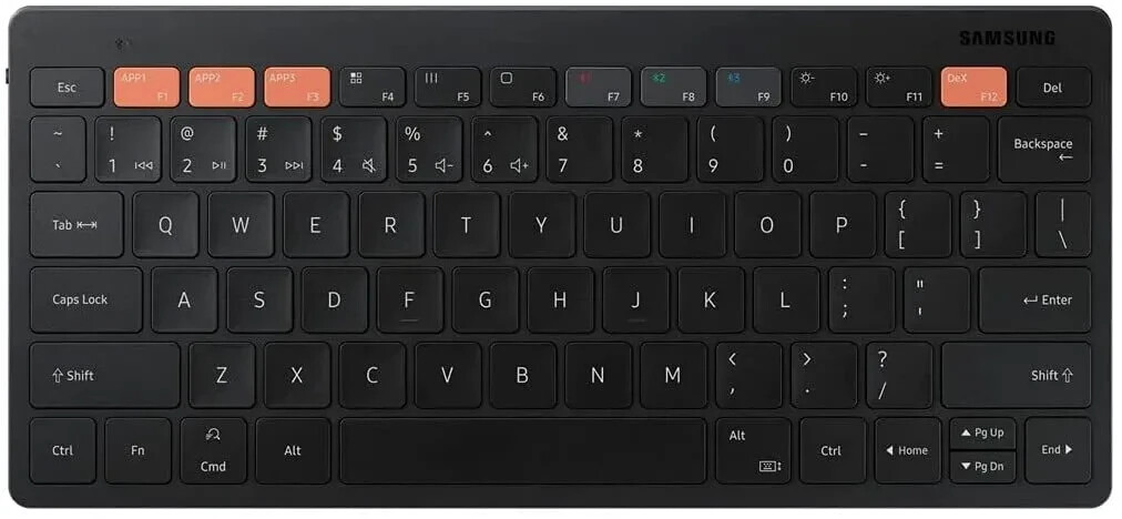 SAMSUNG EJ-B3400 Smart Bluetooth Wireless Keyboard Trio 500 Multi Pairing-Black