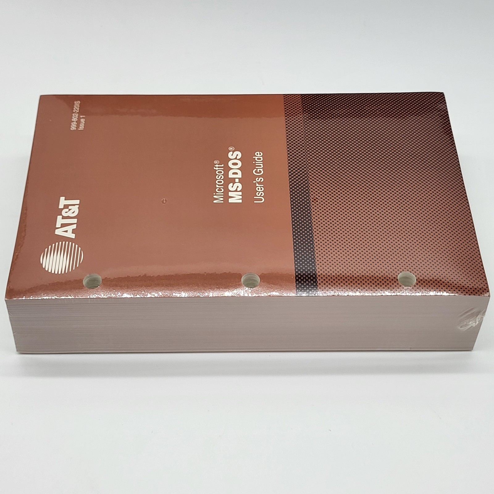 AT&T Microsoft MS-DOS v3.2 Factory Sealed 2-Disk Set User Guide 6300