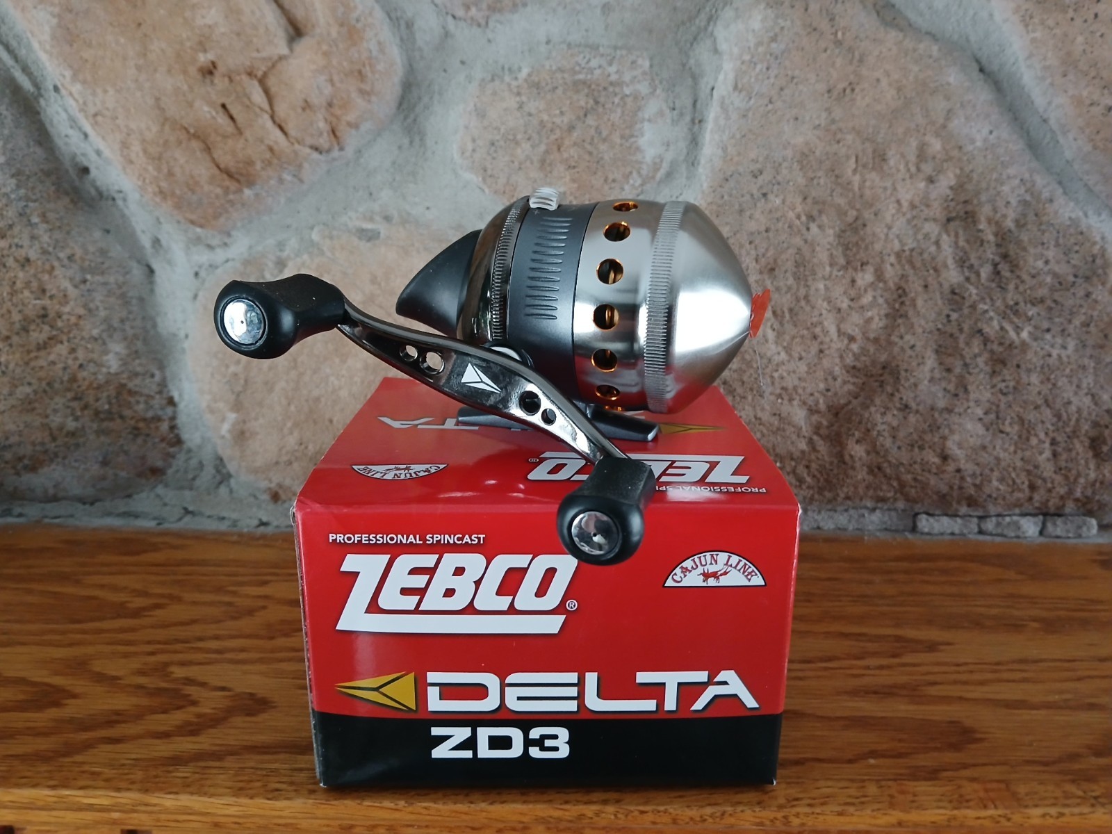 Zebco Delta ZD3 professional Spin Cast Fishing Reel Brand New 2.9:1 Gear Ratio