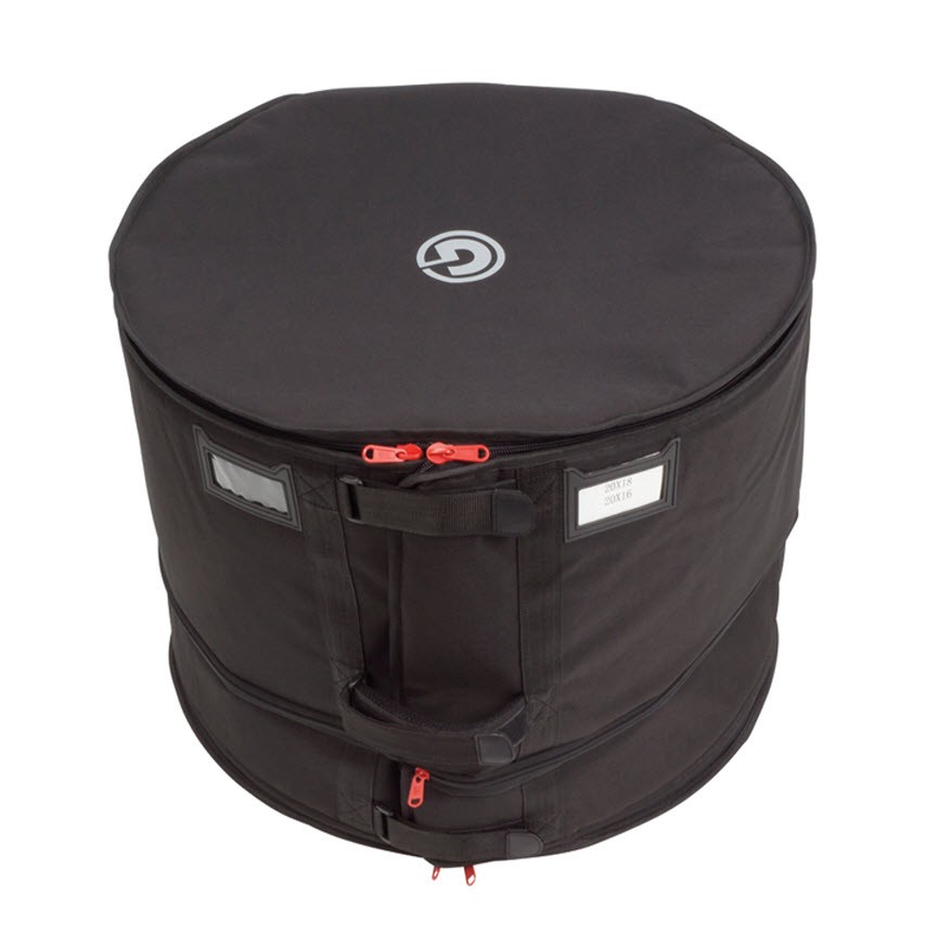 GIBRALTAR 20" BASS KICK DRUM FOLDING GIG BAG PADDED SOFT CASE for SET - GFBBD20