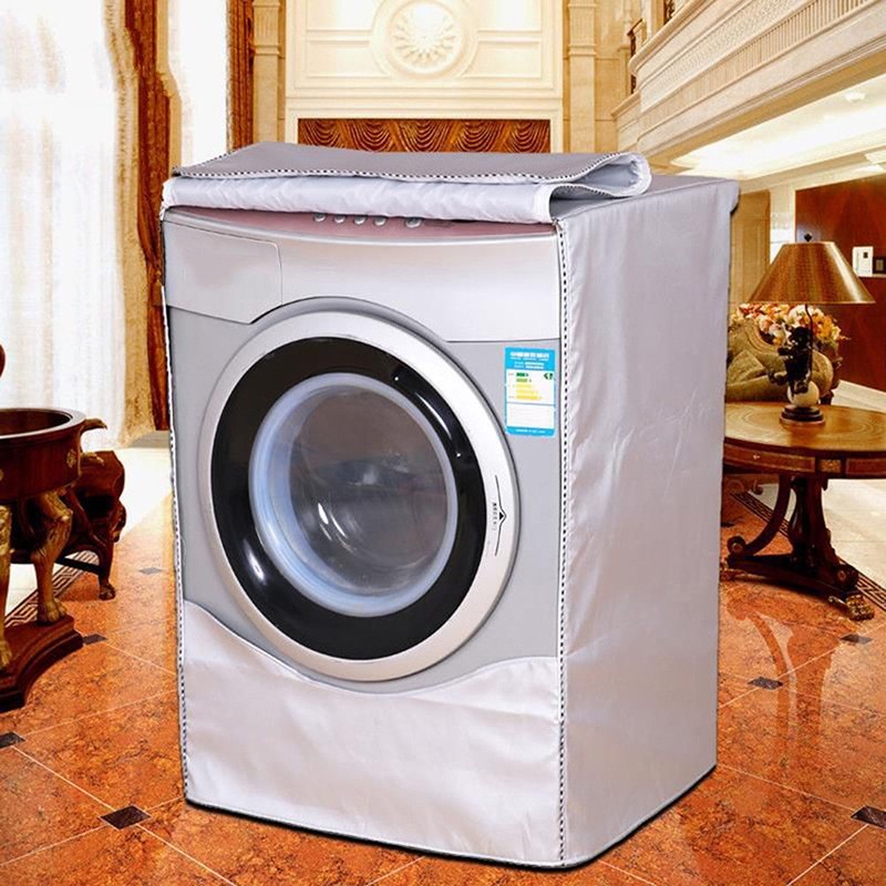 Silver Washing Machine Cover  washer Cover for Front Load Washer/Dryer