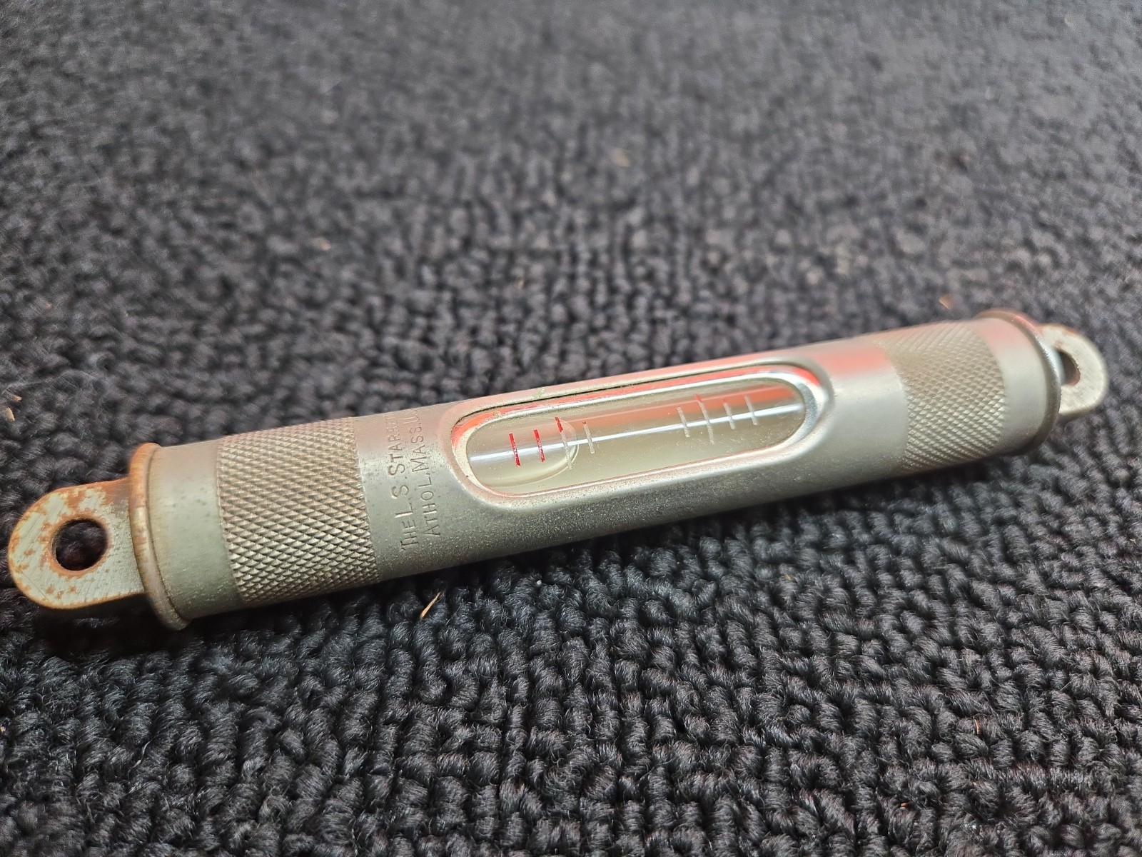 Vintage Starrett Machinists Level Replacement Vial For 6in?