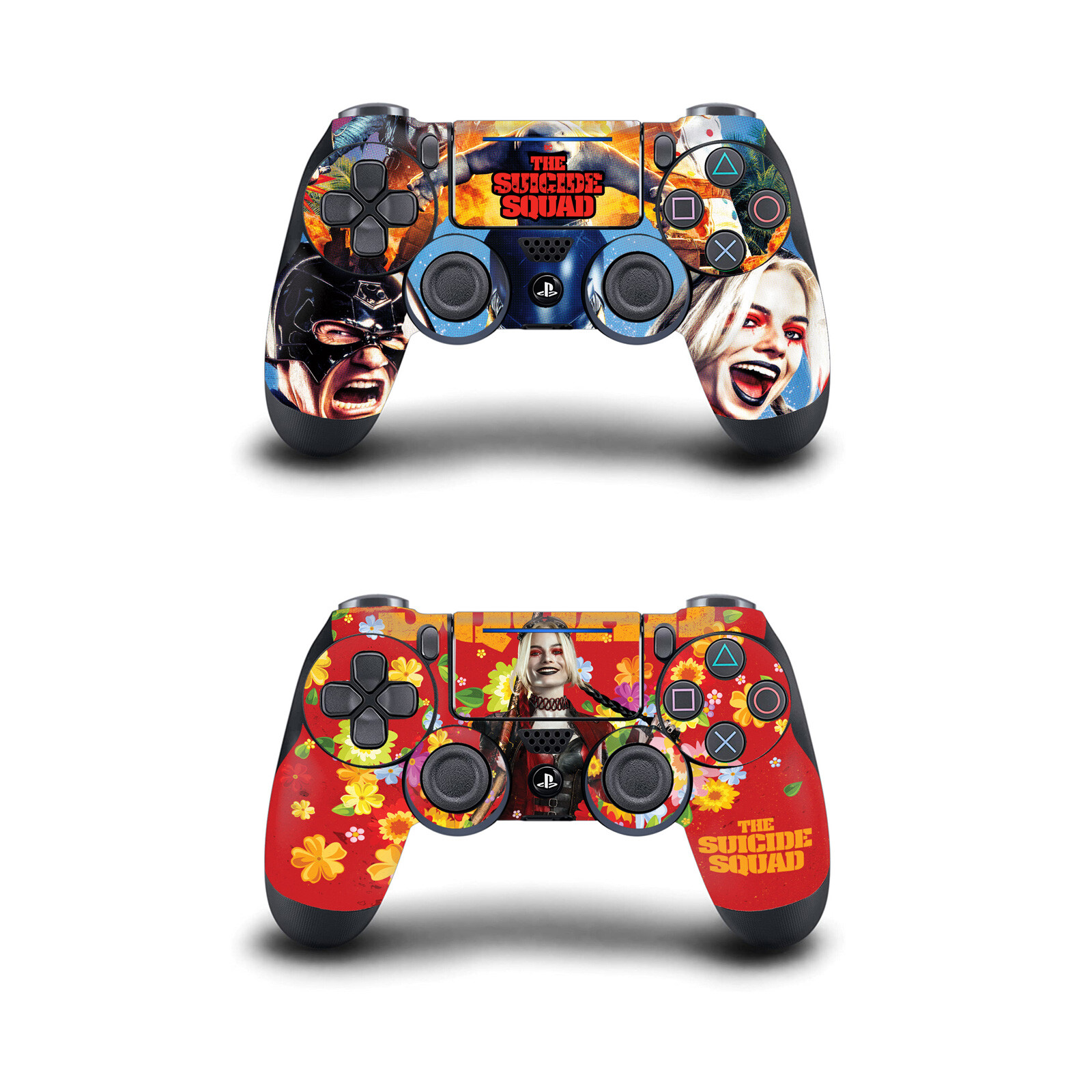THE SUICIDE SQUAD 2021 CHARACTER POSTER VINYL SKIN FOR DUALSHOCK 4 CONTROLLER