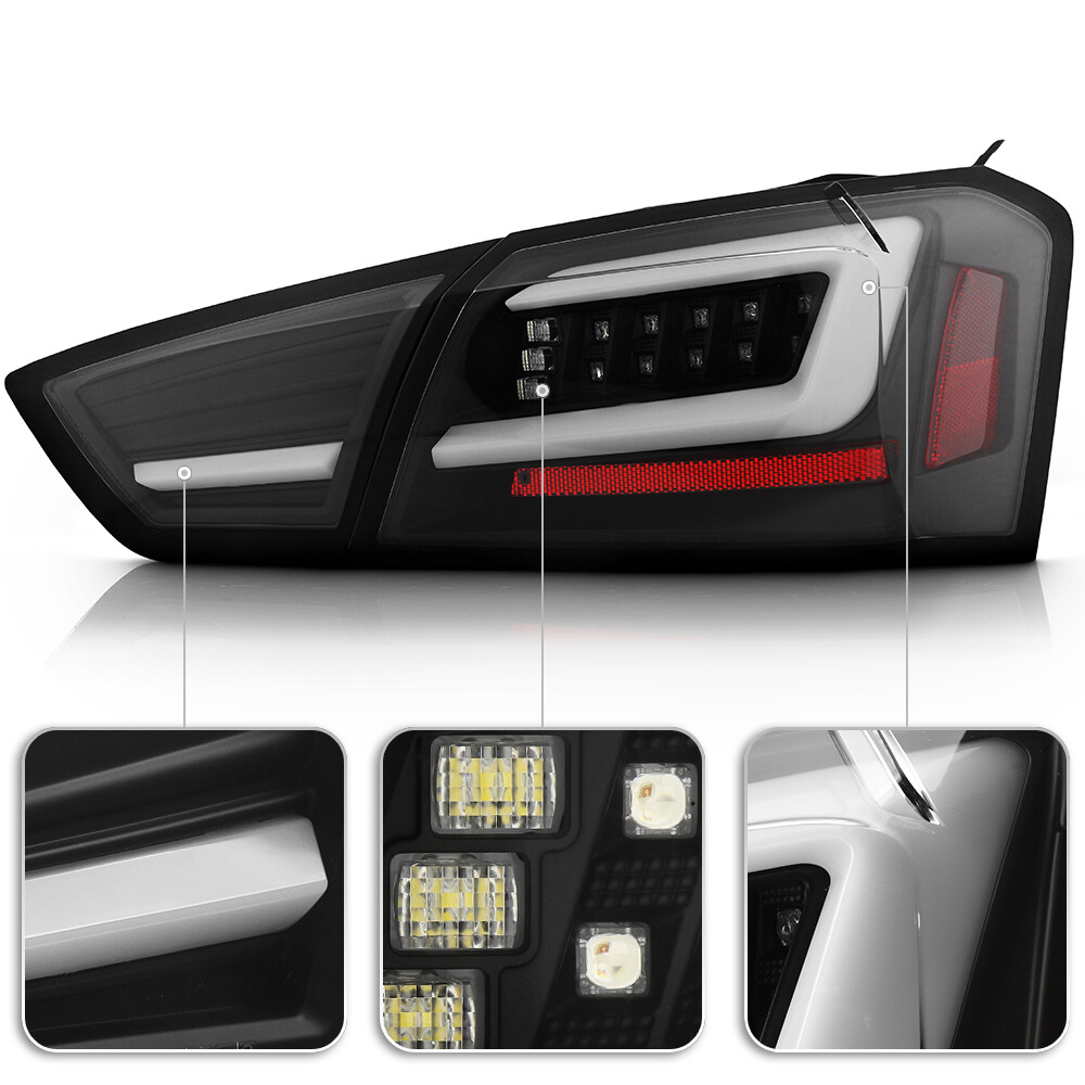 For 2014-2020 Chevy Impala Full LED Tail Lights w/ Sequential Signal Lamps Pair