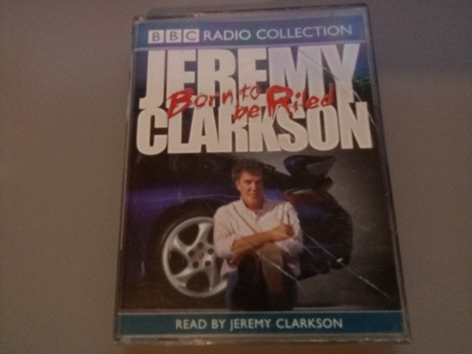 Rare Born To Be Riled Read By Jeremy Clarkson Audiobook Cassette Tape 1999