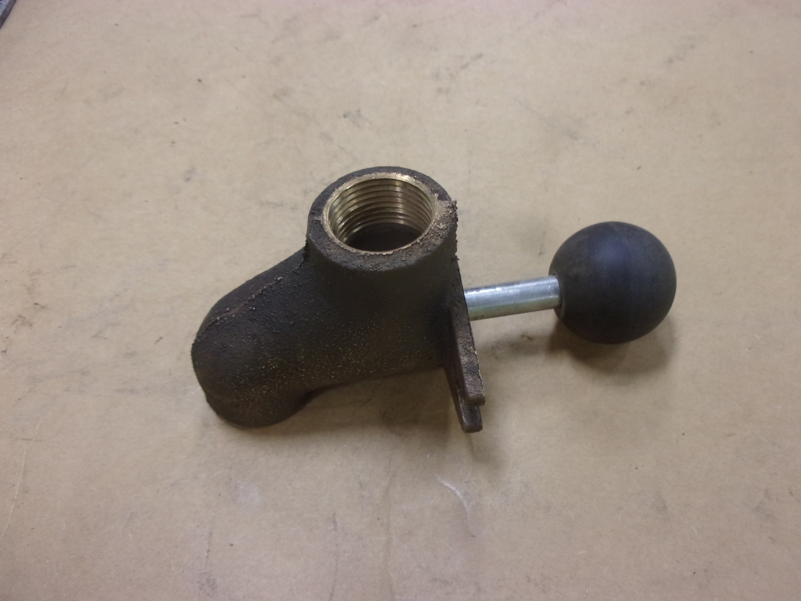 Elkhart Brass 3/4" NPT Push Pull Water Line Dump Drain Valve Firetruck Panel