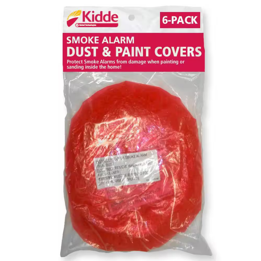 Smoke Detector Dust and Paint Covers,