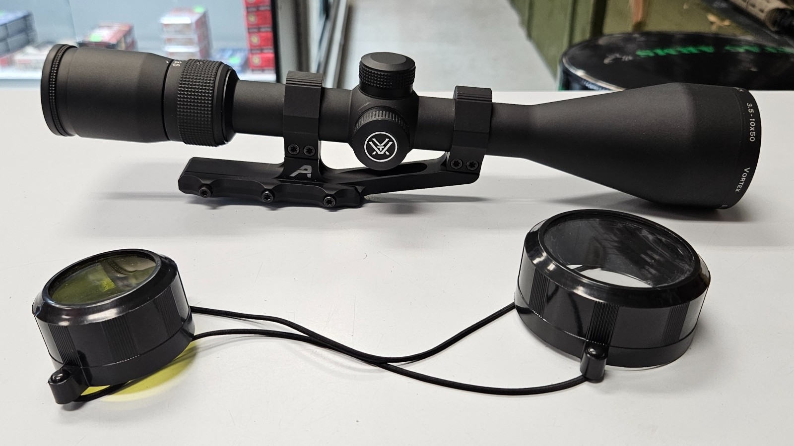 Vortex Diamondback 3.5-10x50mm With Cantilever Mount - Duplex