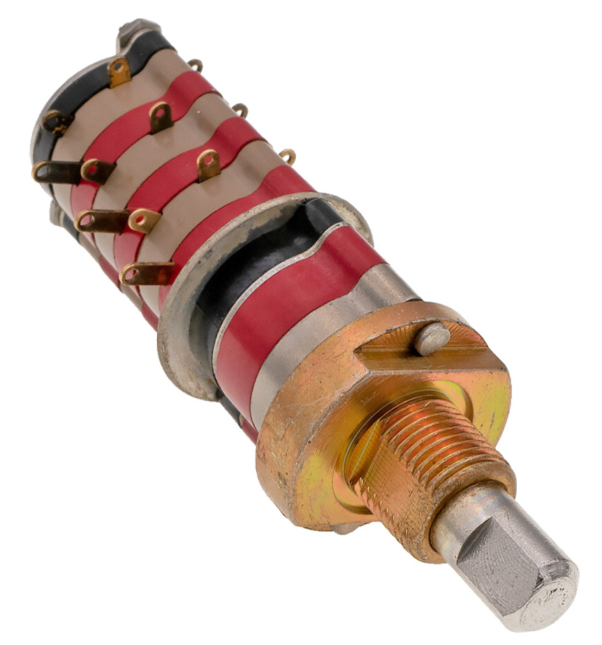 Grayhill 1-Pole 3-Deck 6-Position Rotary Switch 09A45, NOS