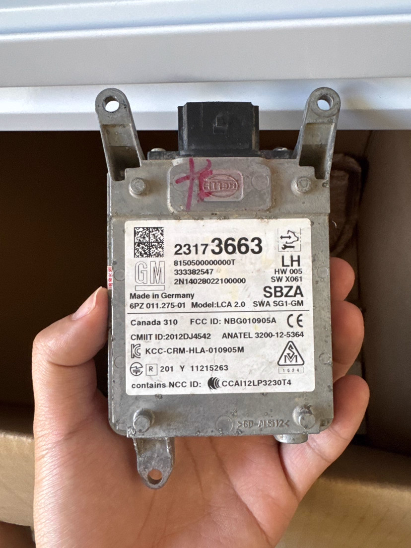 Driver Side Object Sensing Alert Module For Buick Cadillac Chevrolet 23173663