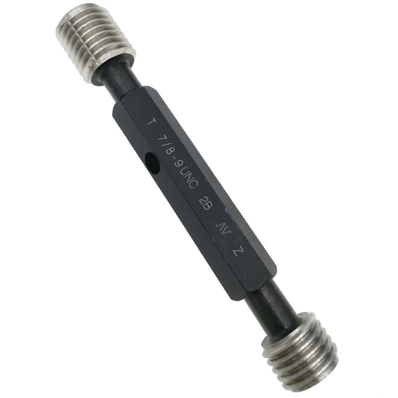 Double Ends Thread Plug Gage Unified Thread Gage 7/8-9 UNC 2B Thread Plug Gage