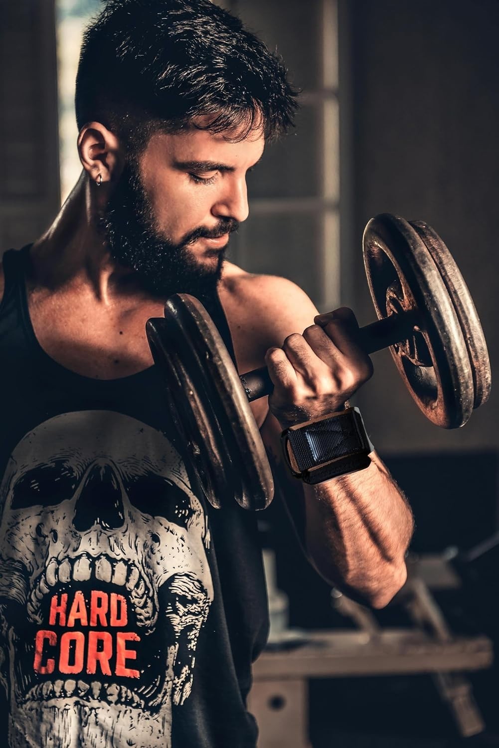 Double-Layer Leather Lifting Straps - Men & Women