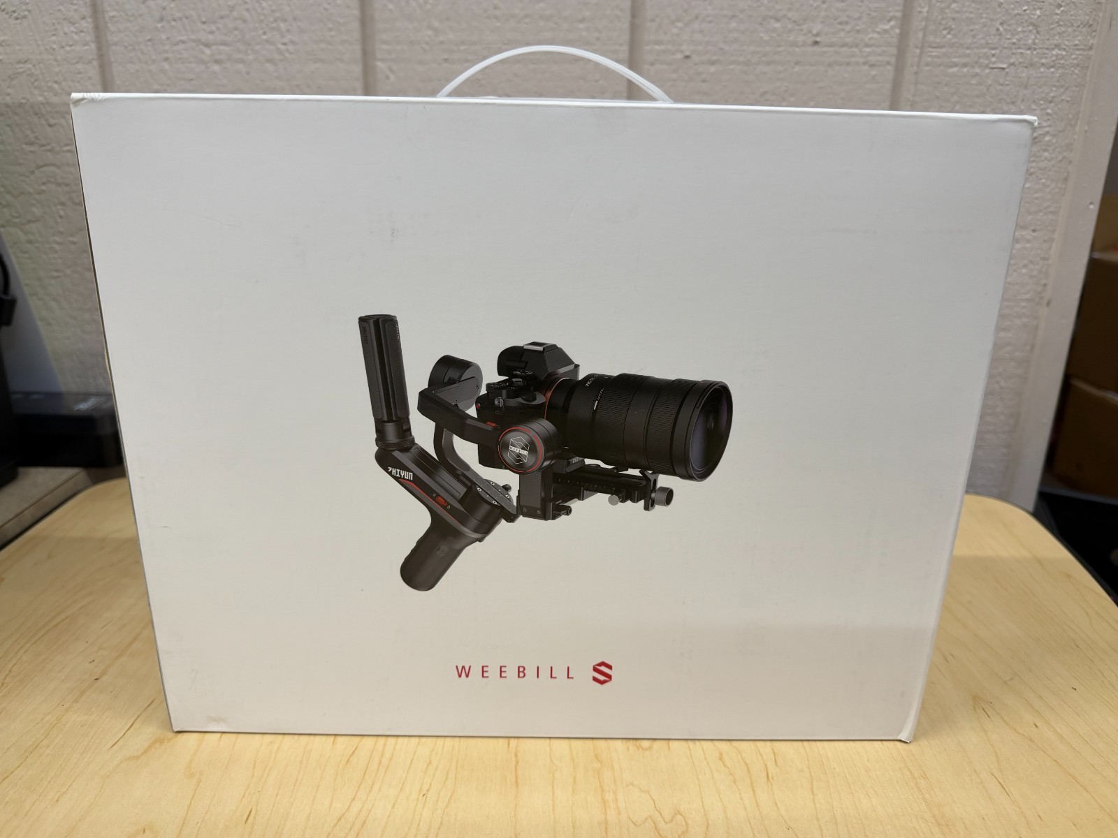 Zhiyun WEEBILL-S 3-Axis Gimbal Stabilizer DSLR Mirrorless Camera Open Box