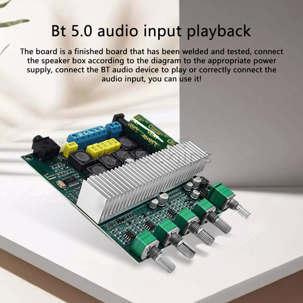 TPA3116 Amplifier Audio Board 2.1 HiFi Bluetooth Digital Power Amplifier Board