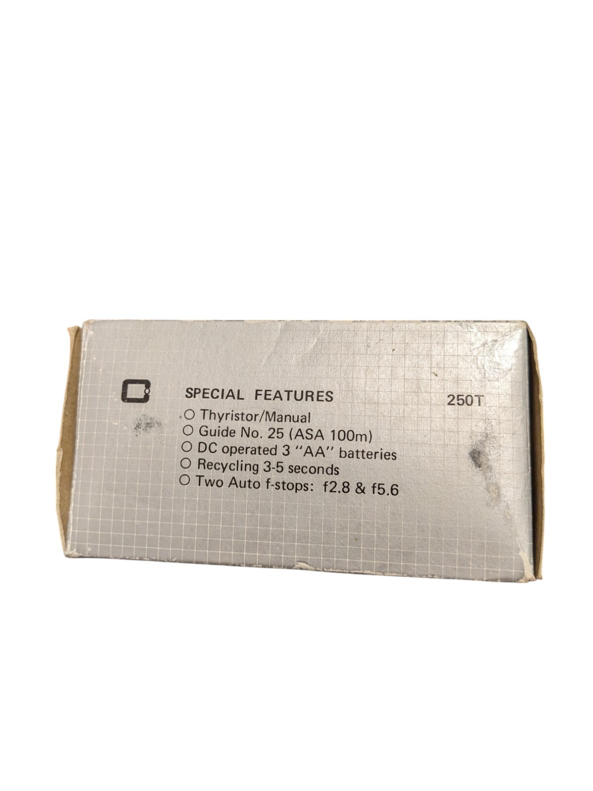 Fotomatic 250T Thyristor Electronic Flash Guide No. 25 (ASA 100m) X