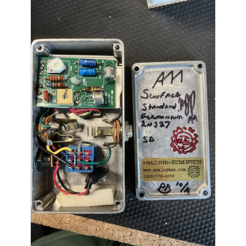 Analog.Man Used Sun Face 2N527 Fuzz Effector Guitar
