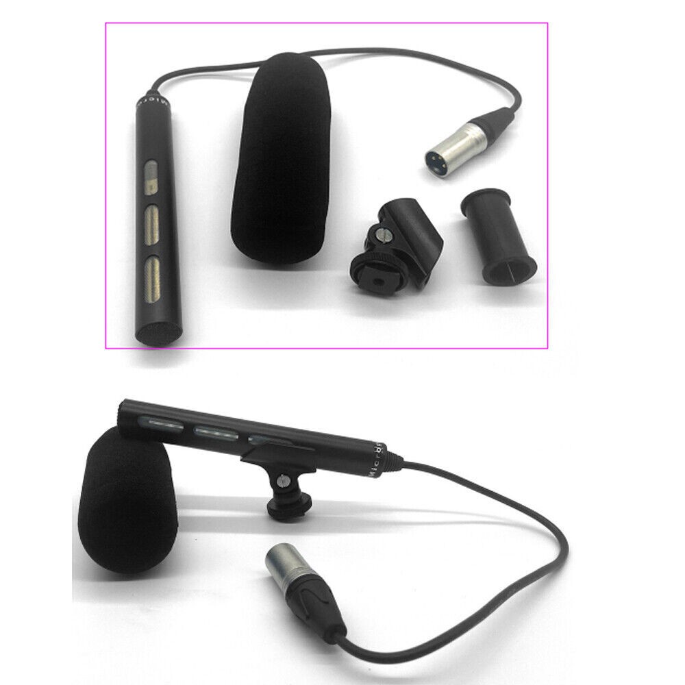 For ECM-XM1 Professional DSLR Condenser Video Interview Microphone Accessories