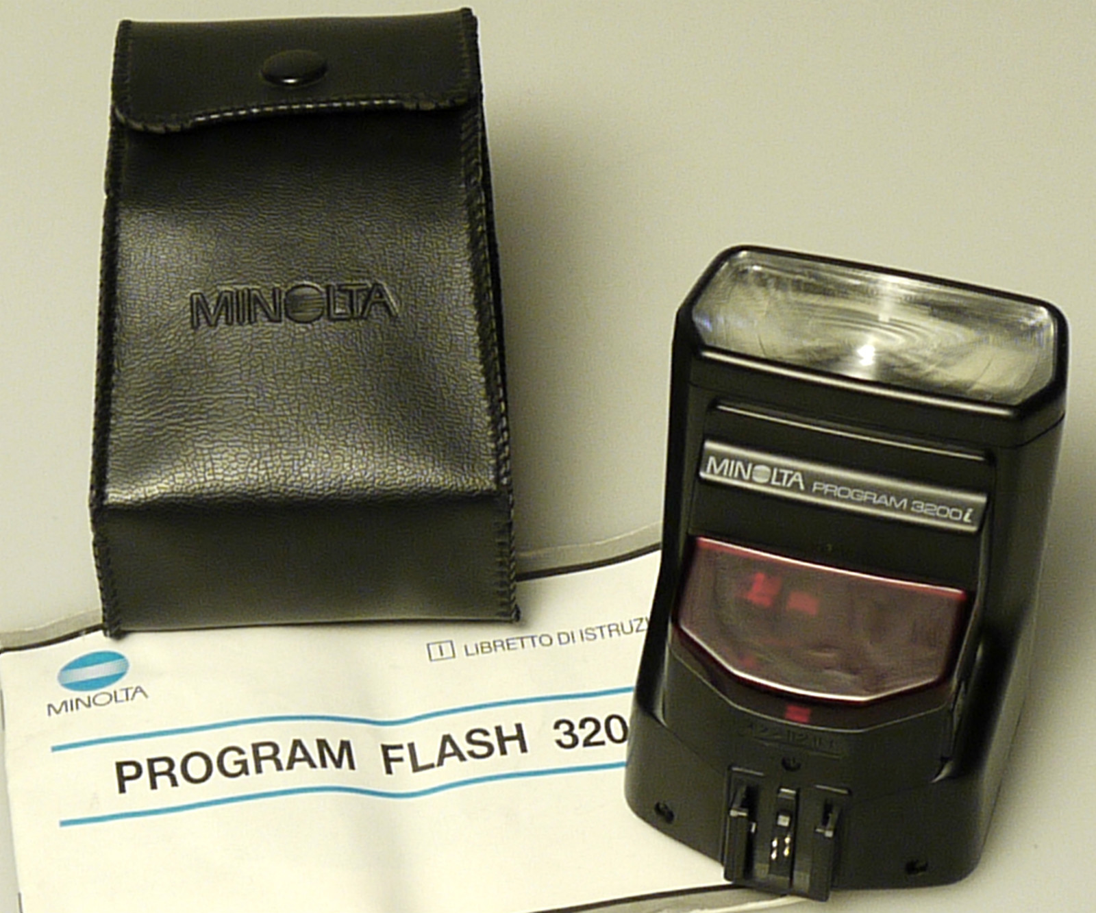 (PRL) FLASH MINOLTA PROGRAM 3200i SPARE PARTS SPARE PART CASE