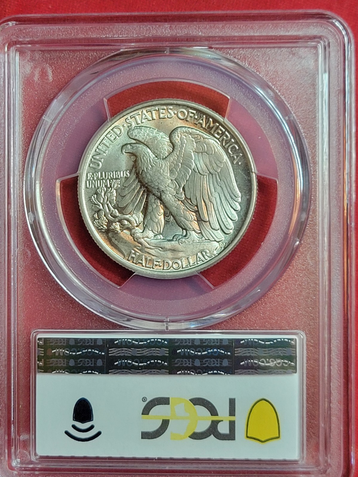 1946 walking liberty half dollar Pcgs MS65