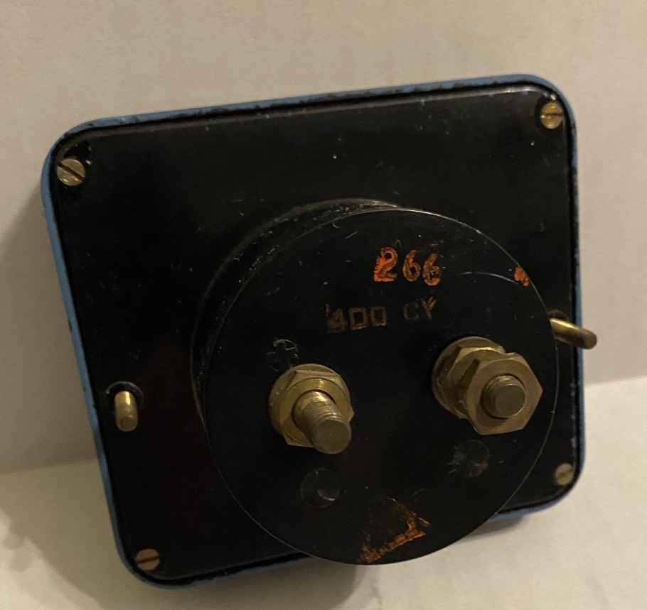 Burlington Model 732 Analog Amperes Alternating Current Panel Meter 50 AMP