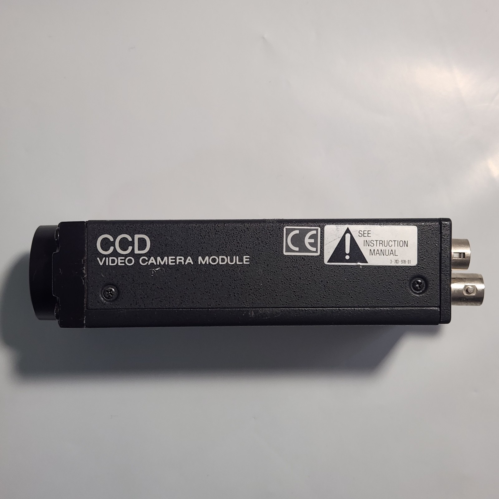 Sony XC-77 CCD Video Camera Module/Right-Angle Prism Adapter/Unitron 1:6.5 Lens
