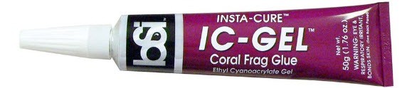 Bob Smith Industries IC-GEL Tube Instant Set Coral Frag Glue 50g Glue BSI-115