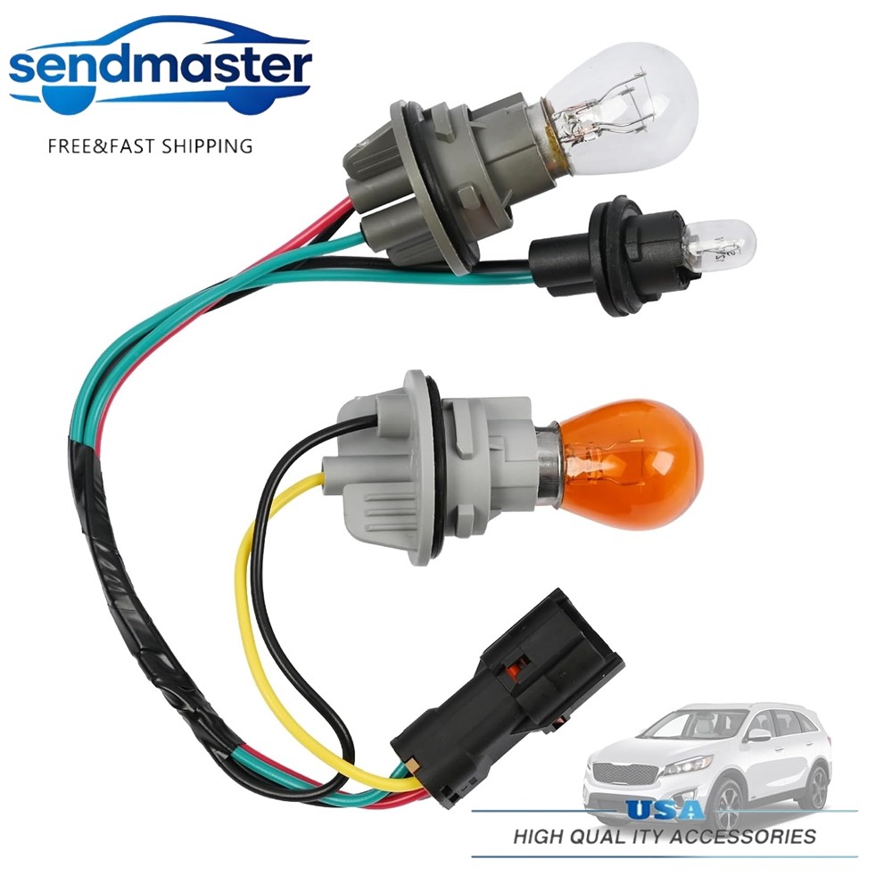 Tail Lamp Socket Wiring harness w/ light bulb Fit for Kia Sorento 2016-2018