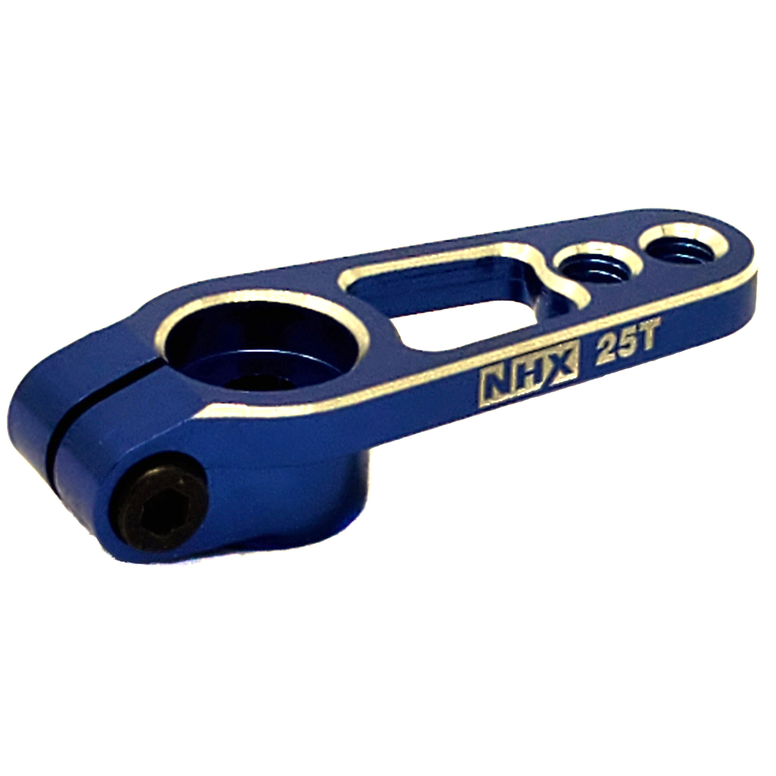 NEW NHX RC 25T M3 CNC Aluminum Servo Horn Arms Blue fits Futaba/Savox
