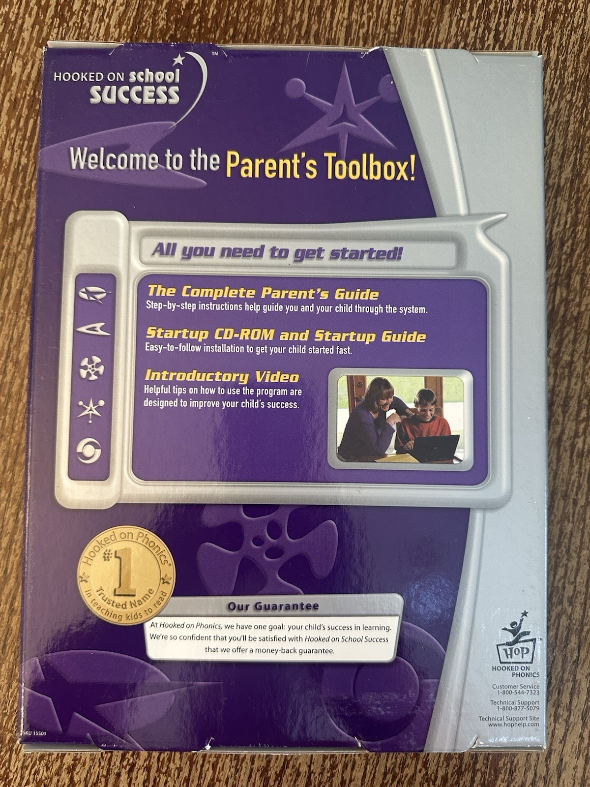 Hooked on School Success - Levels 1-4 & Parent's Toolbox - Never Used -