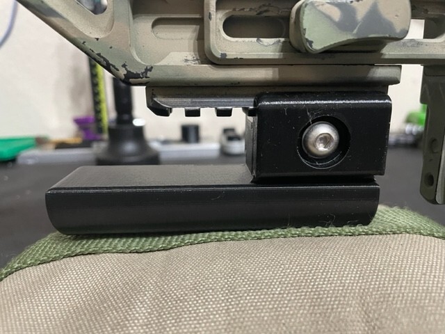 Ruger Precision Rifle Bag Rider IV 1.6" Tall for Ruger Precision Rifle RPR