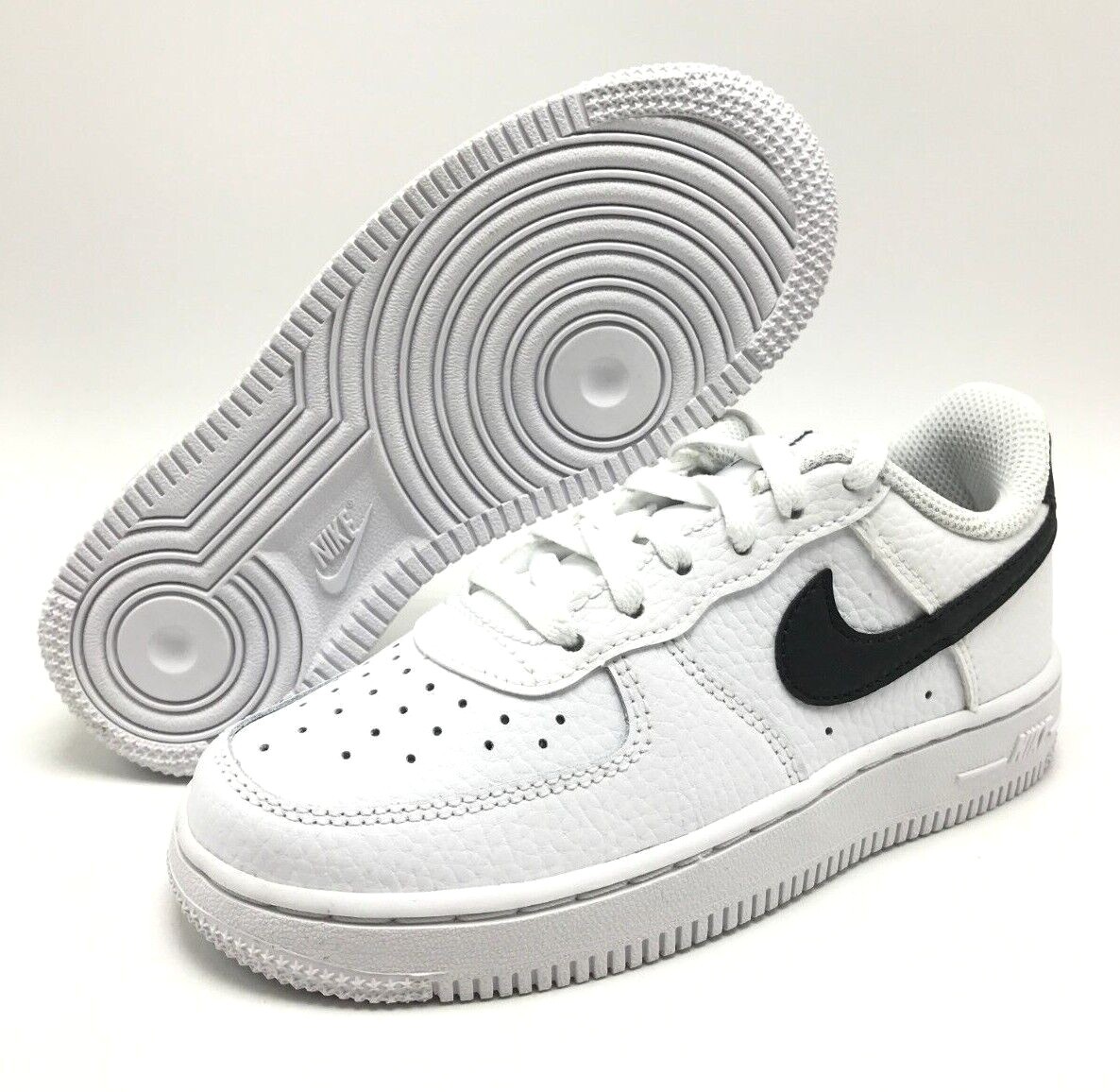 *NEW* Pre-School Kids Nike Air Force 1 (PS) White (CZ1685 100), Sz 10.5C-3.0Y 👍