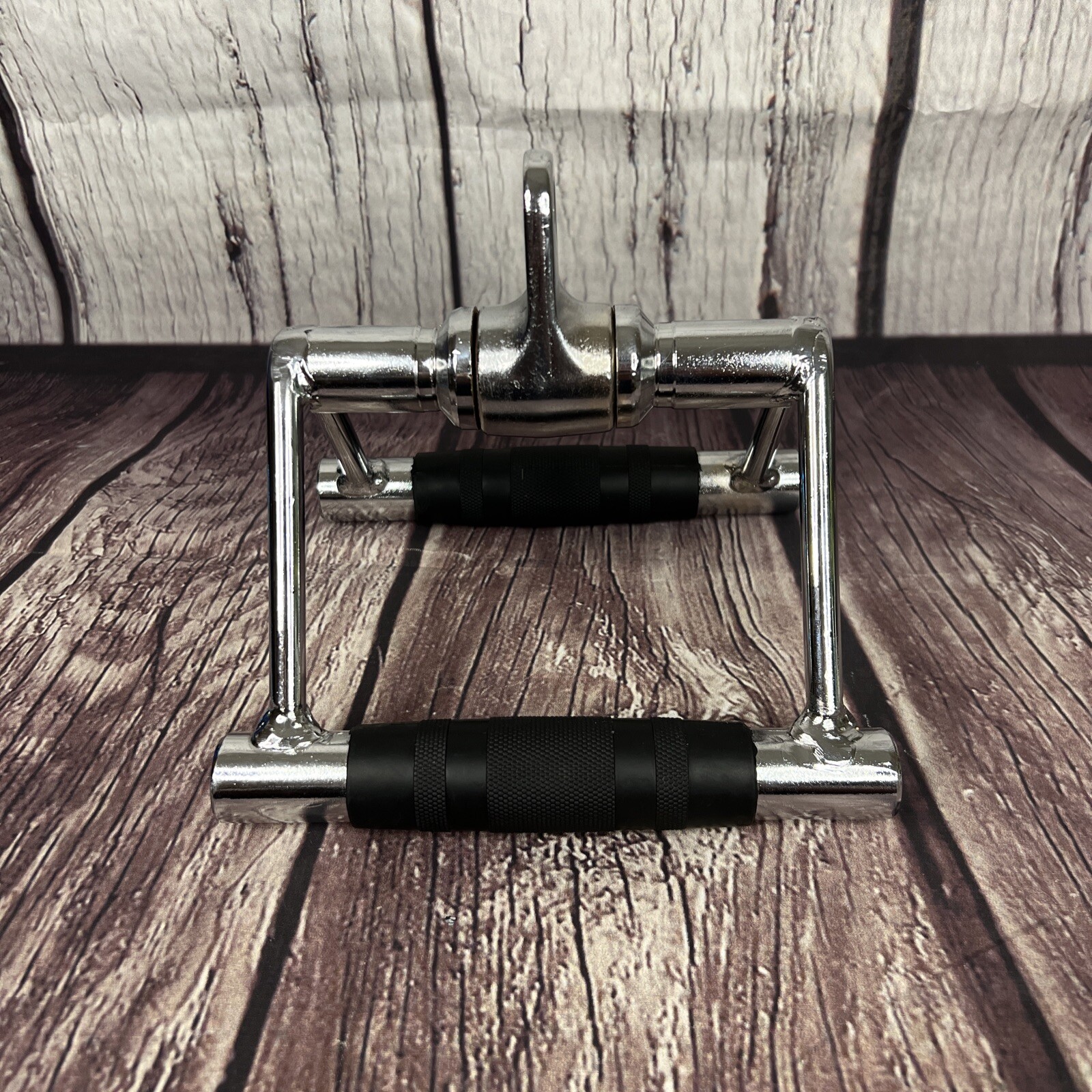 Cable Attachment Exercise Machine Tricep Row V Pull Bar Double D