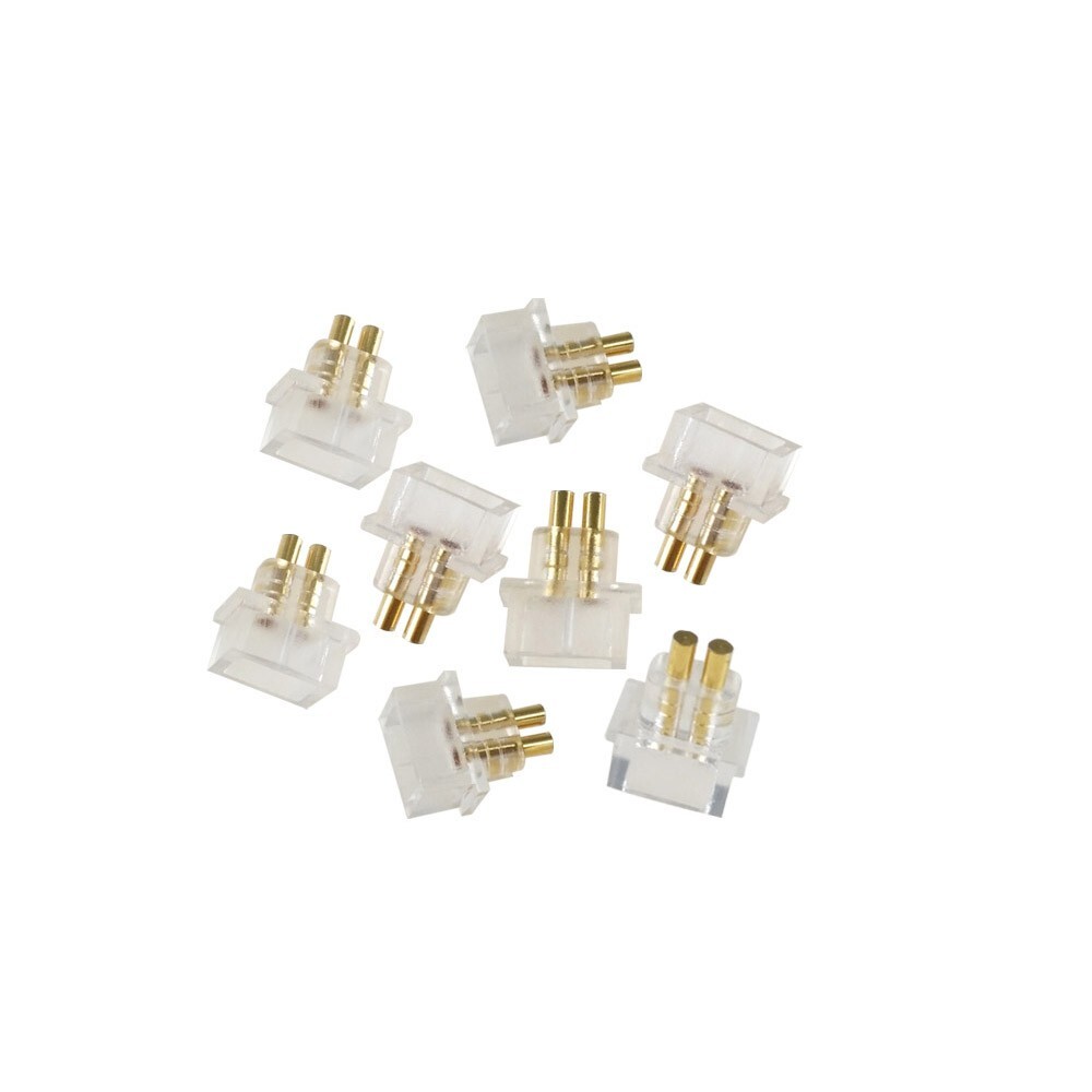 2 PCS IEM Female Socket Jack 0.78 mm Earphone Pins Plug Recessed Cable Connector