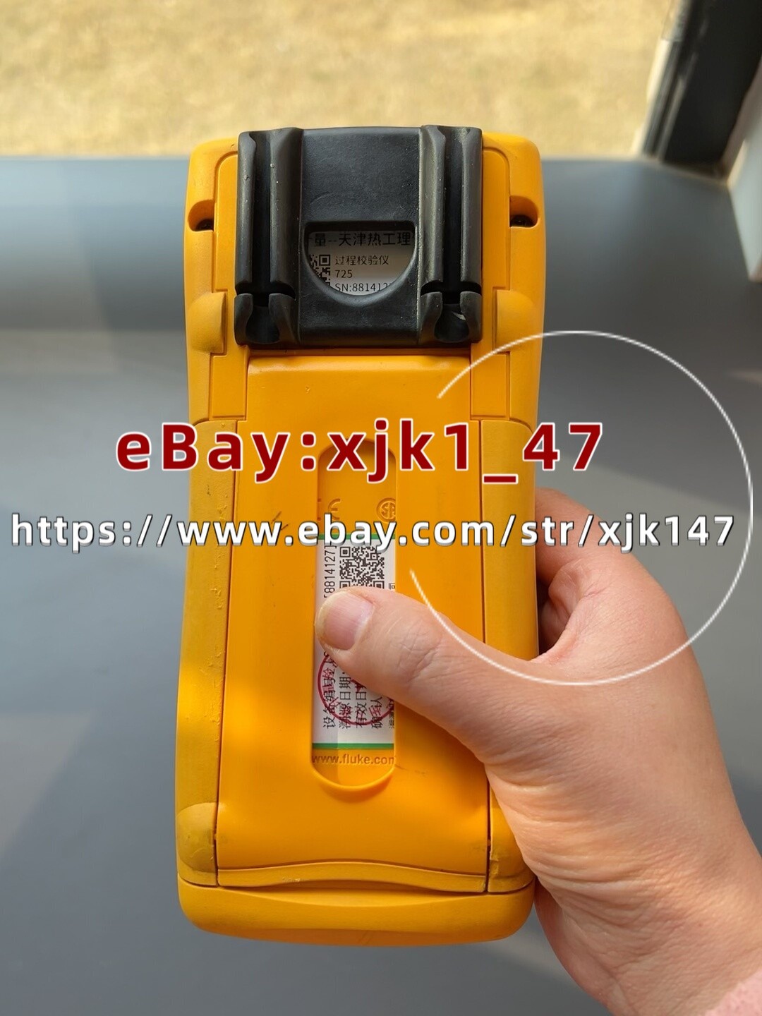 FLUKE 725 multifunctional process calibrator, functioning normally