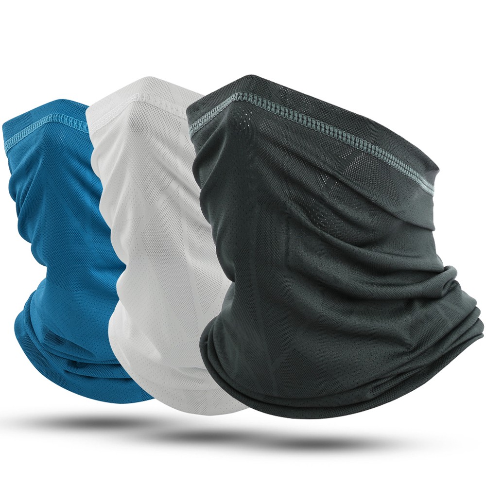 Cooling UV Protection Neck Gaiter - Breathable Balaclava Mask Scarf Soft Bandana