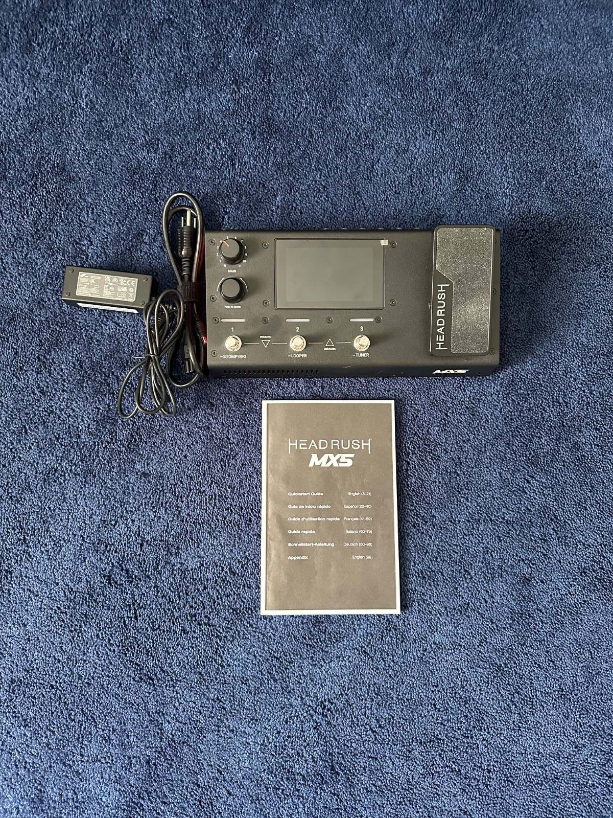 Headrush MX5 Guitar Multi-Effects Pedal, Excellent Condition ( Barely Used)