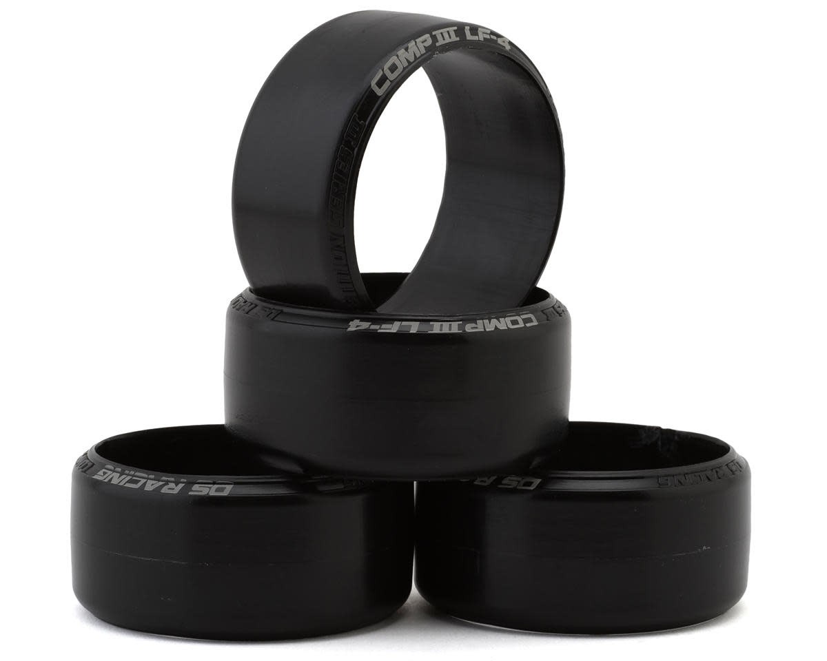DSC-CS3-LF4-29 COMPETITION III 29MM WIDE SLICK DRIFT TIRES (4) (LF-4)