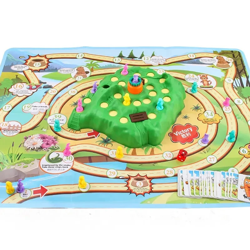 Turtle Rabbit Race Game – Fun Desktop Toy for Kids