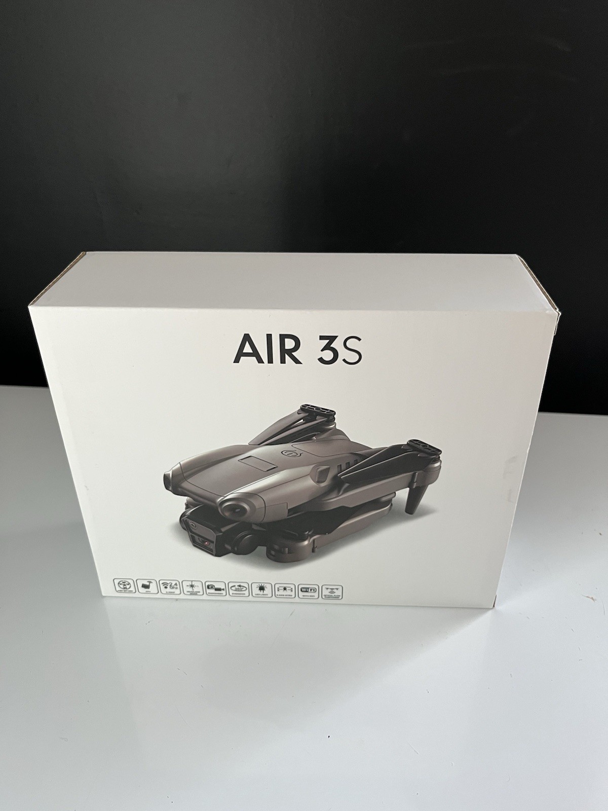 AIR 3S" Foldable Camera Drone • Generic Quadcopter with WiFi FPV HD Dual Camera