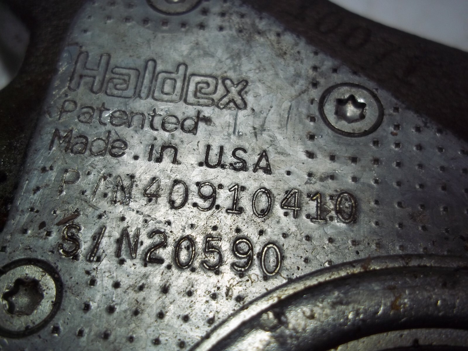 EUCLID  HALDEX  SLACK ADJUSTER  PART NUMBER  40910410