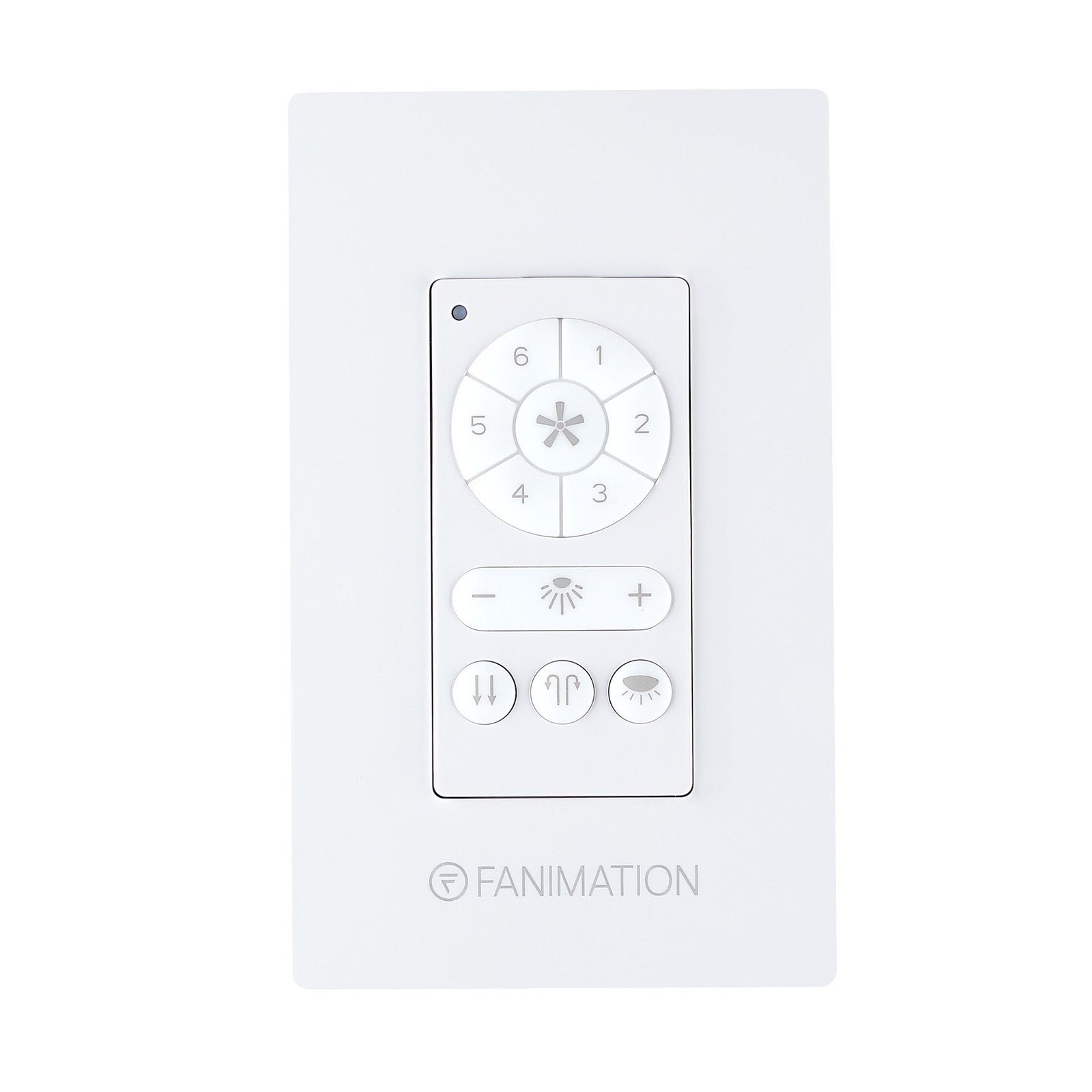 Fanimation TW406 6 Speed Wall Control - White
