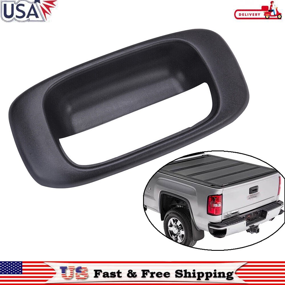 Tailgate Handle Bezel Cover For Chevy Silverado GMC Sierra 1500 2500 3500 99-07