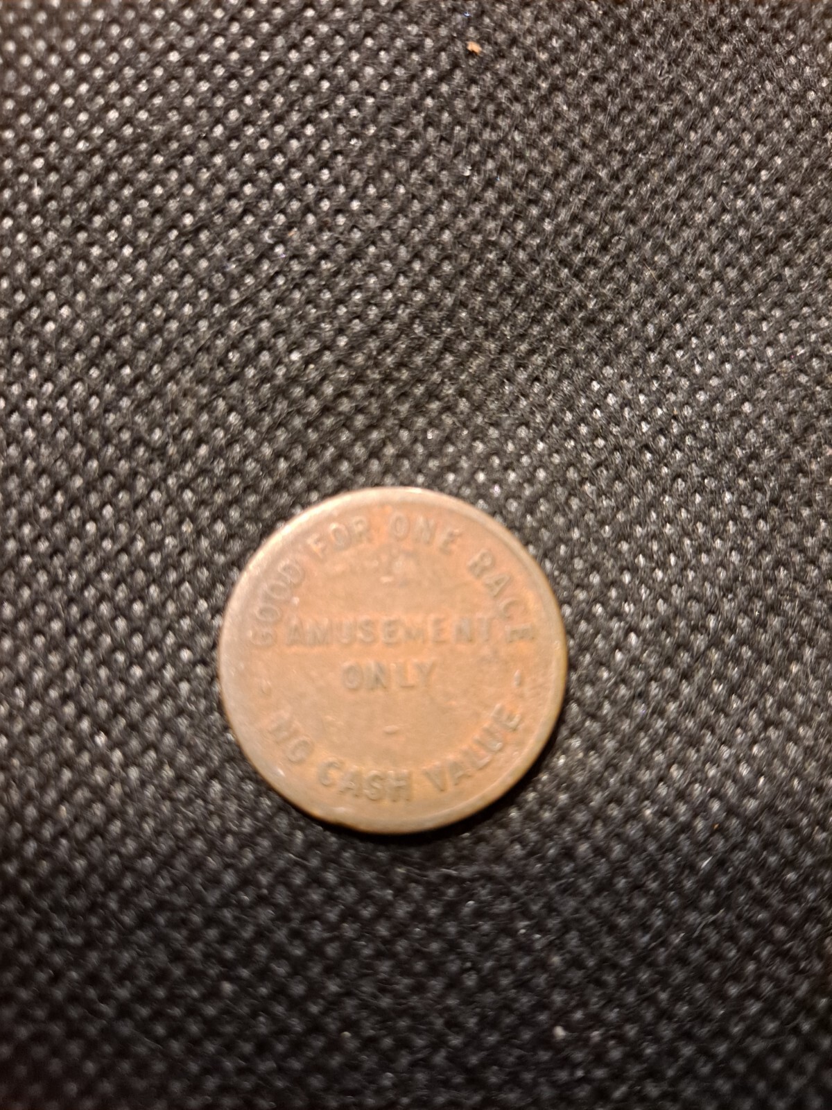 PACES RACES GOOD FOR ONE RACE NO CASH VALUE TOKEN! e5583UXX