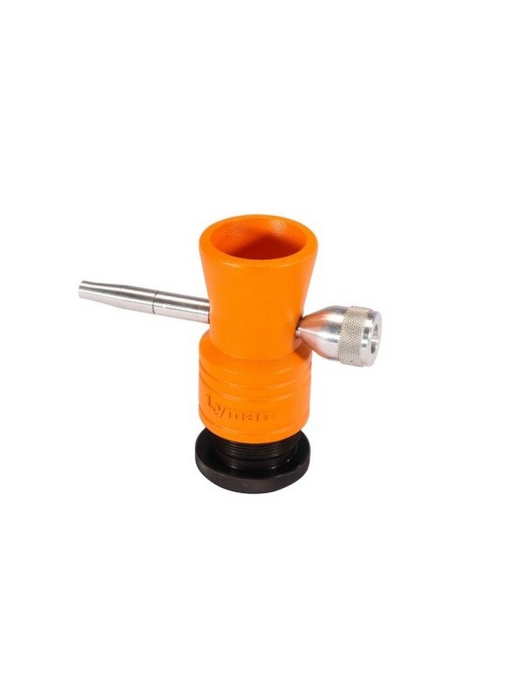 Lyman Brass Smith Powder Trickler Orange Aluminum Body Steel Base - 7752500